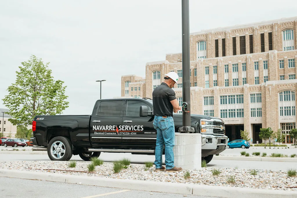 Electrical maintenance work